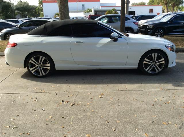 used 2021 Mercedes-Benz C-Class car, priced at $33,499