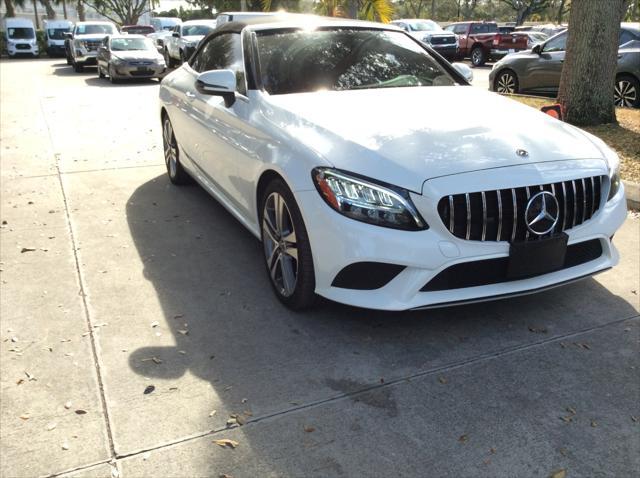 used 2021 Mercedes-Benz C-Class car, priced at $33,499