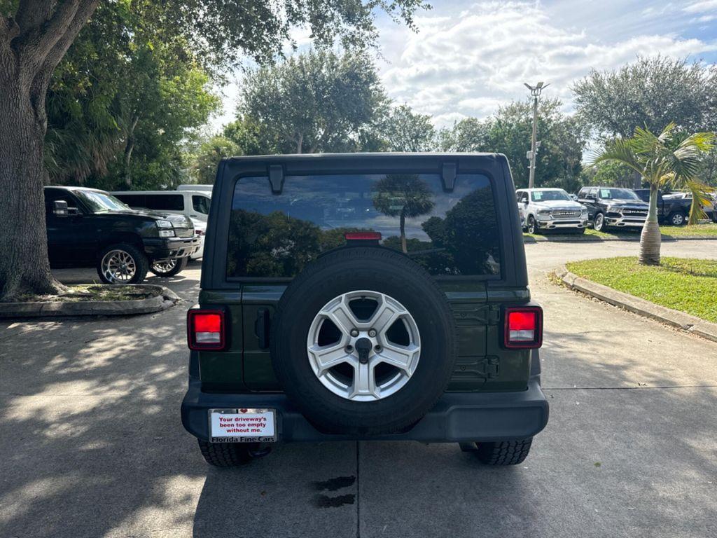 used 2021 Jeep Wrangler car, priced at $21,999