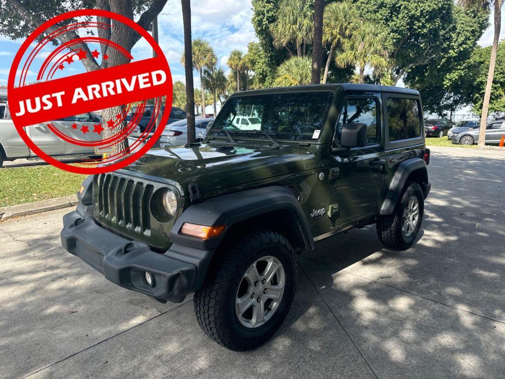 used 2021 Jeep Wrangler car, priced at $21,999