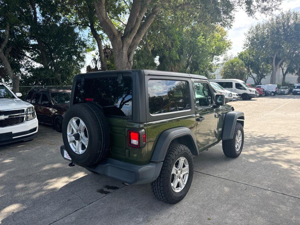 used 2021 Jeep Wrangler car, priced at $21,999