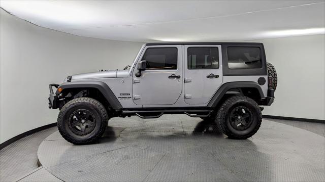 used 2016 Jeep Wrangler Unlimited car, priced at $16,999