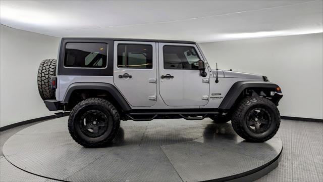 used 2016 Jeep Wrangler Unlimited car, priced at $16,999