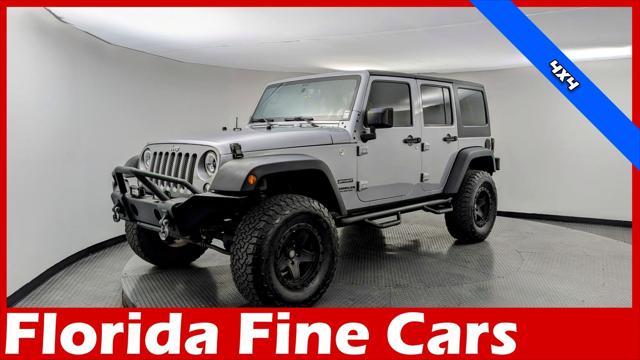 used 2016 Jeep Wrangler Unlimited car, priced at $15,799