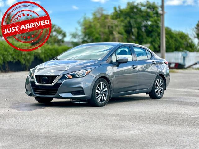 used 2021 Nissan Versa car, priced at $11,899