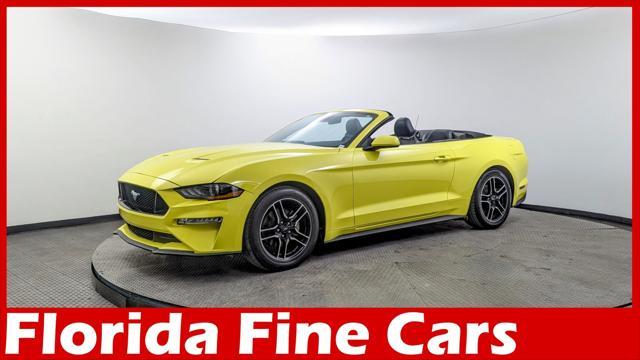 used 2021 Ford Mustang car, priced at $19,799