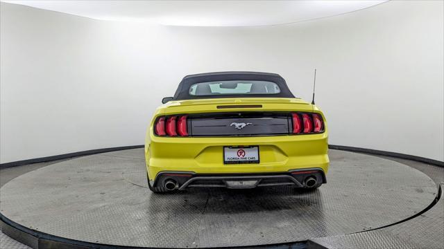 used 2021 Ford Mustang car, priced at $19,799