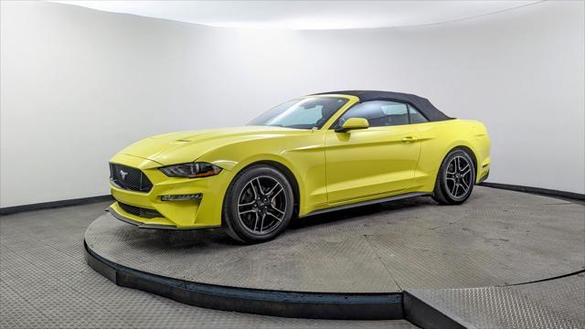 used 2021 Ford Mustang car, priced at $19,799