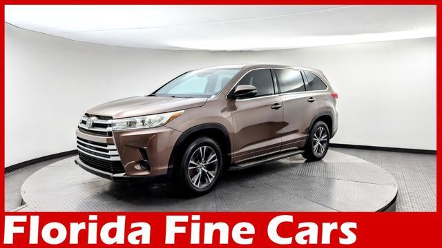 used 2018 Toyota Highlander car, priced at $17,999