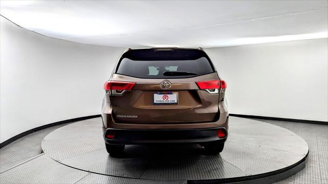 used 2018 Toyota Highlander car, priced at $17,999