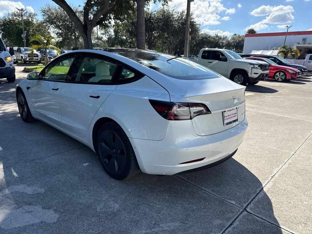 used 2022 Tesla Model 3 car, priced at $21,499