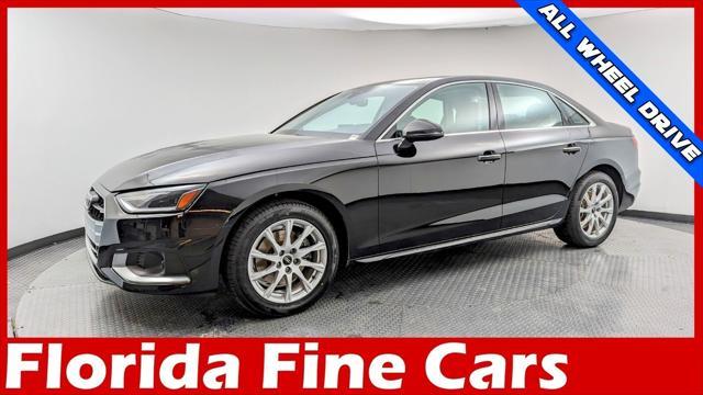 used 2021 Audi A4 car, priced at $19,199