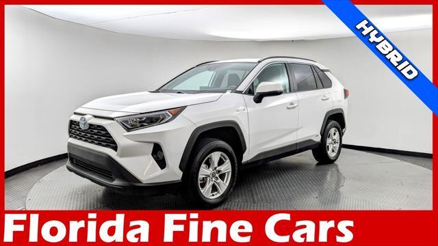 used 2021 Toyota RAV4 Hybrid car, priced at $21,799