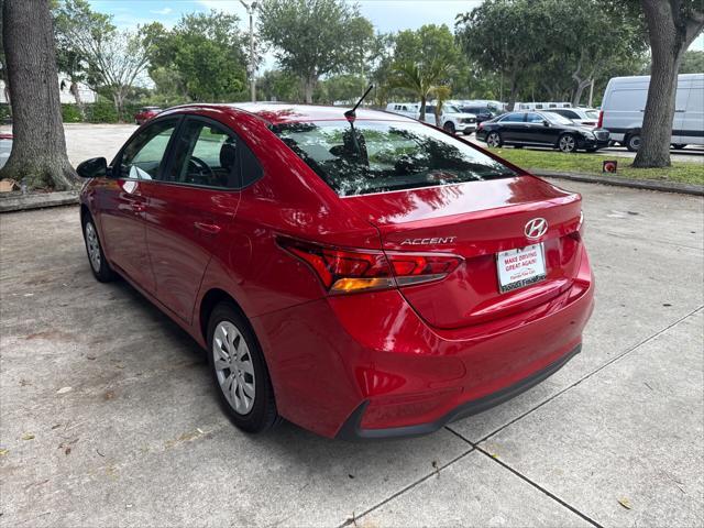 used 2021 Hyundai Accent car, priced at $10,999