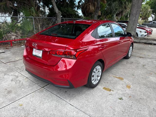 used 2021 Hyundai Accent car, priced at $10,999