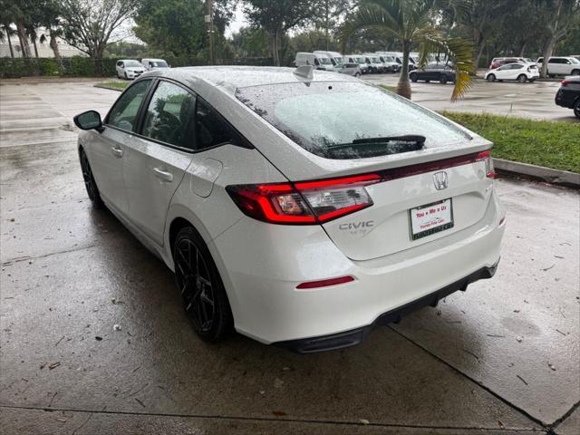 used 2024 Honda Civic car, priced at $23,999