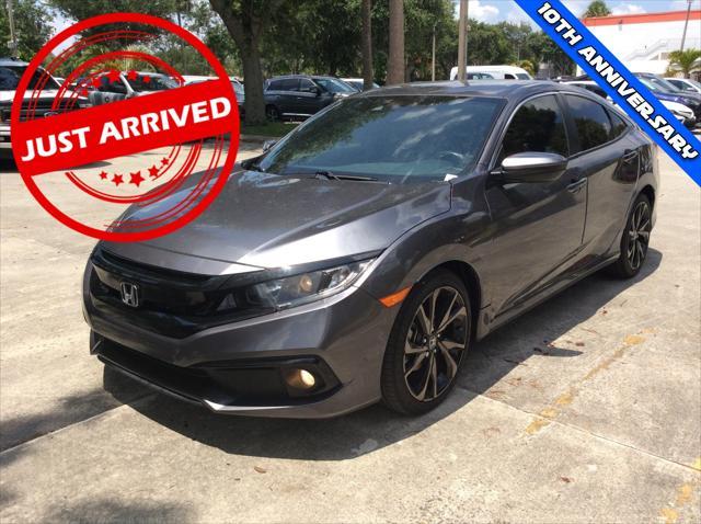 used 2021 Honda Civic car, priced at $19,999