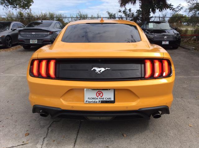 used 2022 Ford Mustang car, priced at $23,998