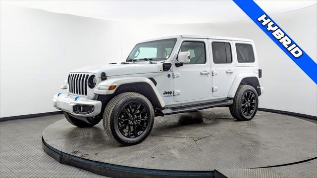 used 2021 Jeep Wrangler Unlimited 4xe car, priced at $32,399