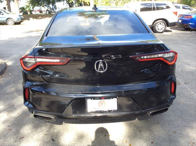 used 2021 Acura TLX car, priced at $23,999