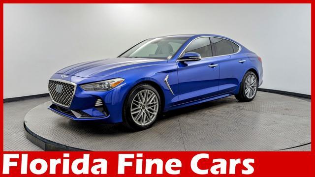 used 2021 Genesis G70 car, priced at $23,599