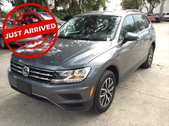 used 2021 Volkswagen Tiguan car, priced at $17,999