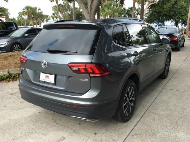 used 2021 Volkswagen Tiguan car, priced at $17,999