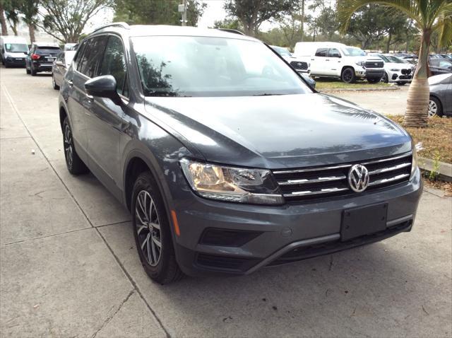 used 2021 Volkswagen Tiguan car, priced at $17,999