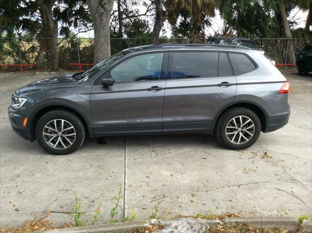 used 2021 Volkswagen Tiguan car, priced at $17,999