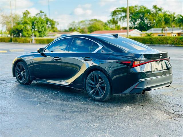 used 2021 Lexus IS 300 car, priced at $24,999