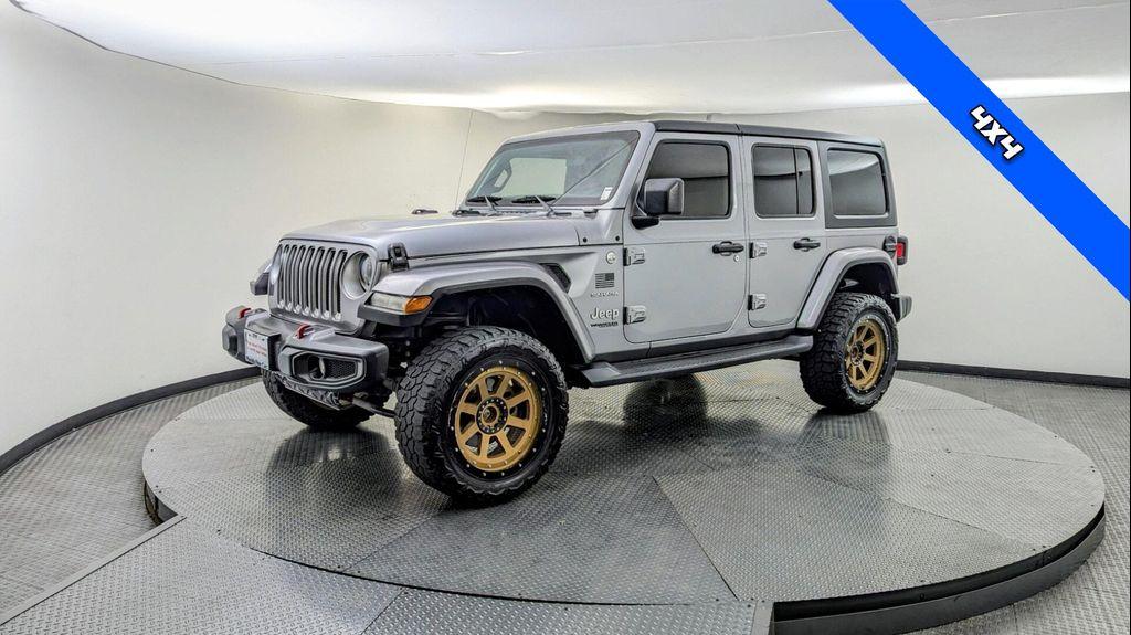 used 2019 Jeep Wrangler Unlimited car, priced at $21,699