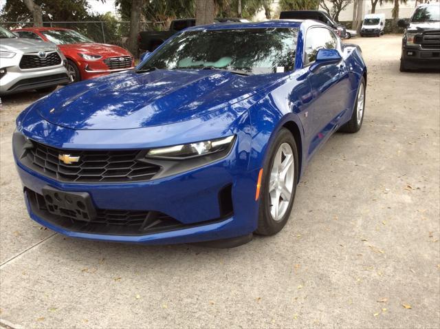 used 2021 Chevrolet Camaro car, priced at $23,499