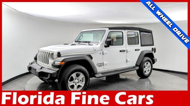 used 2021 Jeep Wrangler Unlimited car, priced at $31,899