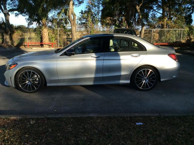 used 2021 Mercedes-Benz C-Class car, priced at $26,999