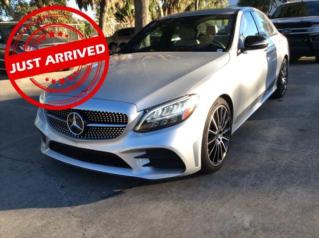 used 2021 Mercedes-Benz C-Class car, priced at $26,999