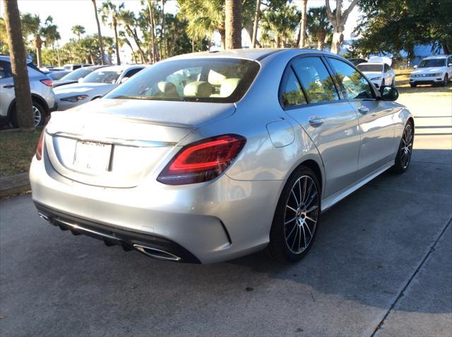 used 2021 Mercedes-Benz C-Class car, priced at $26,999