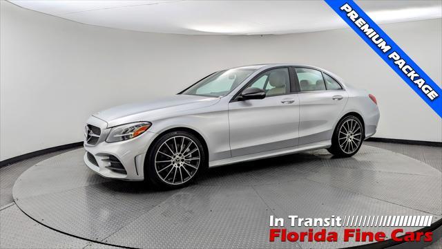 used 2021 Mercedes-Benz C-Class car, priced at $26,499