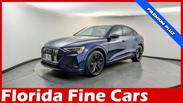 used 2021 Audi e-tron Sportback car, priced at $27,499