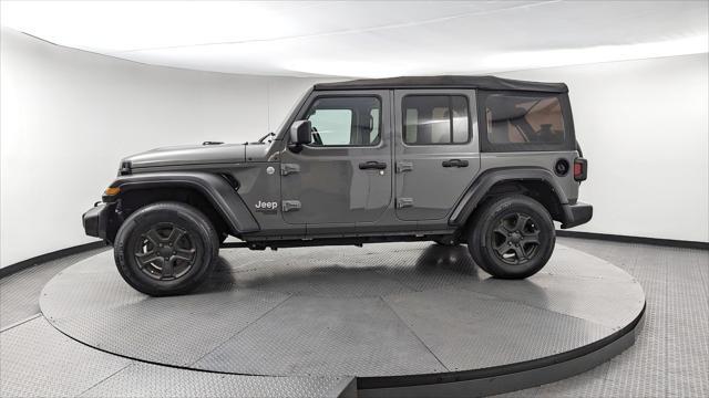 used 2021 Jeep Wrangler Unlimited car, priced at $28,099