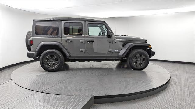 used 2021 Jeep Wrangler Unlimited car, priced at $28,099