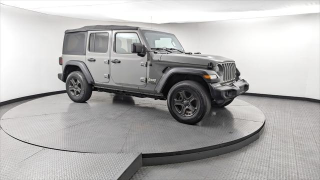 used 2021 Jeep Wrangler Unlimited car, priced at $28,099