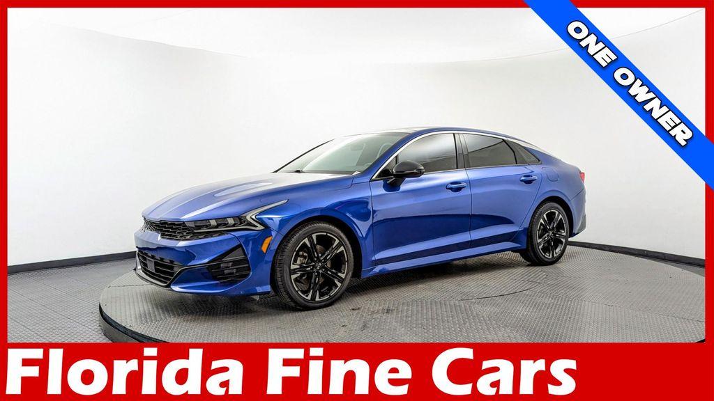 used 2021 Kia K5 car, priced at $16,499