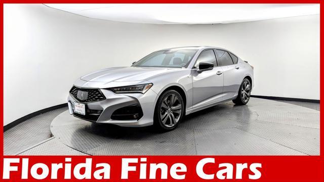 used 2021 Acura TLX car, priced at $25,799