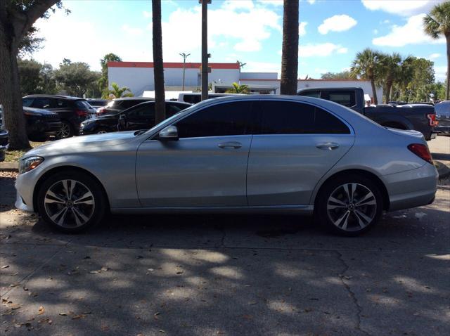 used 2021 Mercedes-Benz C-Class car, priced at $20,299