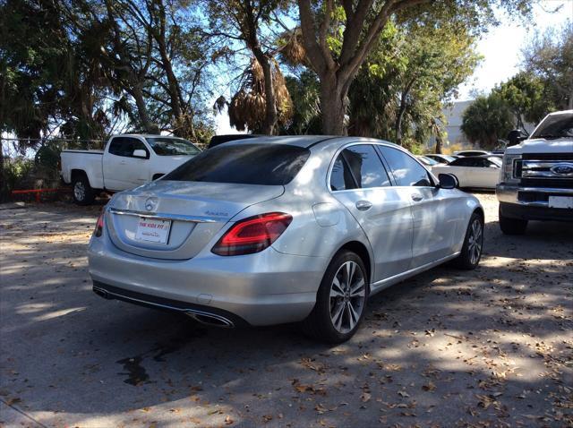 used 2021 Mercedes-Benz C-Class car, priced at $20,299