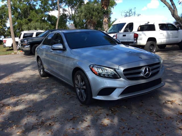 used 2021 Mercedes-Benz C-Class car, priced at $20,299