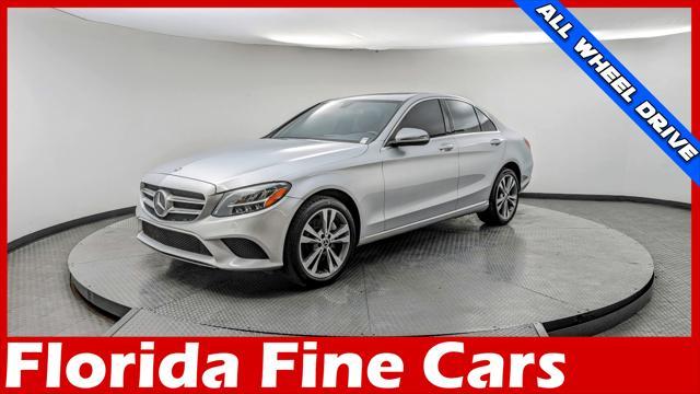 used 2021 Mercedes-Benz C-Class car, priced at $19,499