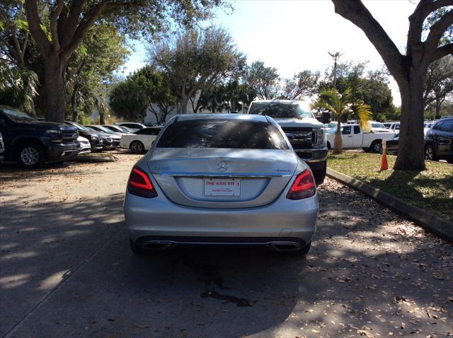 used 2021 Mercedes-Benz C-Class car, priced at $20,299