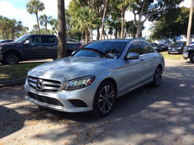 used 2021 Mercedes-Benz C-Class car, priced at $20,299