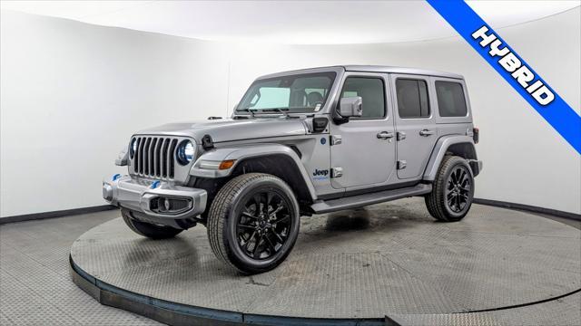 used 2021 Jeep Wrangler Unlimited 4xe car, priced at $29,499